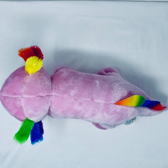 Build-a-Bear Pink Axolotl Rainbow Antenna Plush - Picture 5 of 11